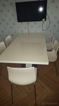 Stůl Jídelní stůl Kancelářský stůl Sklo - 2