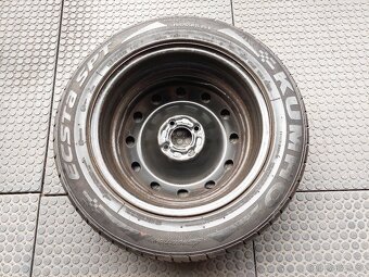 Rezerva 4x100 ET43 195/55 R15 Kumho 100% vzorek - 2