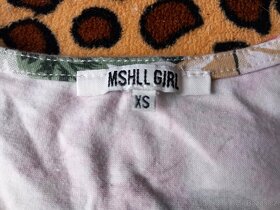 Pěkné květované triko s 3/4 rukávem vel. XS - 2