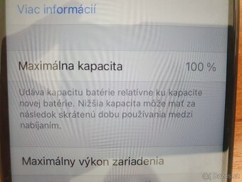 Apple iPhone SE 2020 64GB 100% Zdravie batérie - 2