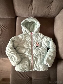 Dívčí zimní bundy sada vel. 128 - 2