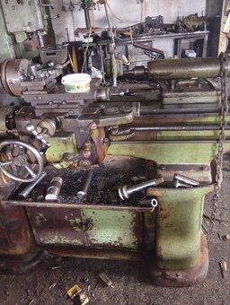 Soustruh TOS S28 + sloupová vrtačka - 2