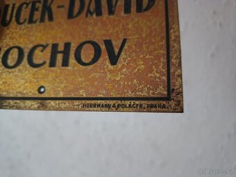 REKLAMNÍ CEDULE PLECHOVÁ - 2