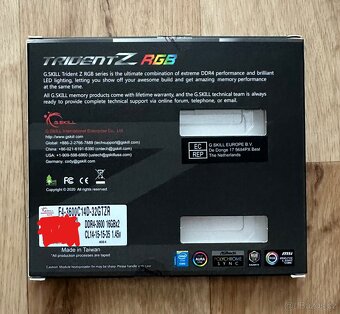 G.SKill Trident Z RGB 2x16GB 3600MHz CL14 - 2