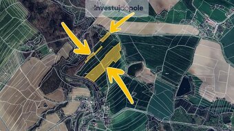 Prodej pole 45 541 m², Běstvina - Pařížov - 2