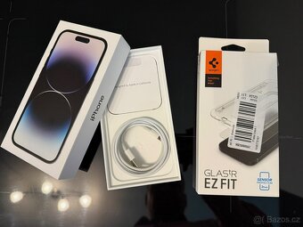 iPhone 14 Pro 256GB Space Black + 2x ochranné sklo Spigen - 2