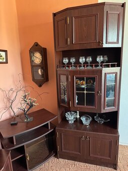 Obývací stěna mahagon - 2