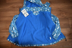 Chlap. šusťáková bunda s fleesem vel.110 - NOVÁ 2.jakost - 2
