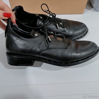 Kožené boty vel.37 - 2