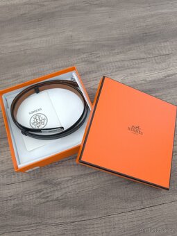 Dámský kožený pásek Hermes - 2