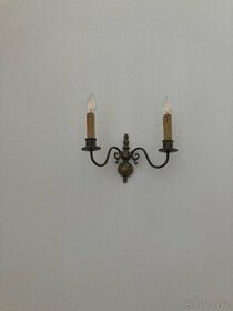 Lustr a dvě nástěnné lampy - 2
