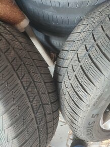 BMW x5 ALU kola+zimní pneu - 2