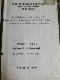Knoflikovačka Pfaff - 2