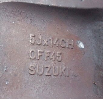 Alu 4x100 Suzuki - 2