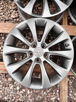 5x110 R16 originál Opel Astra H / GTC / Zafira - Šedé - ET 3 - 2