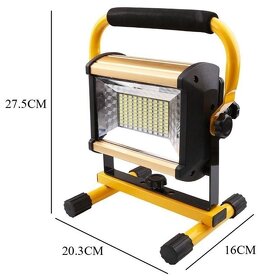 Flexibilní LED reflektor s dobíjecími bateriemi. - 2