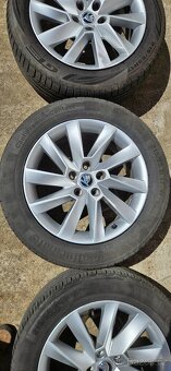 Alu kola Škoda Superb Stratos r17 215/55 - 2