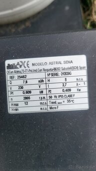 písková filtrace, 1m3 kontejner na vodu - 2