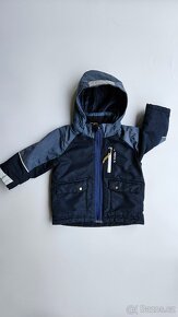 Tmavě modrá chlapecká zimní bunda - vel.92 (H&M) - 2