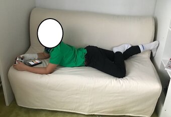rozkládací sedačka IKEA - 2