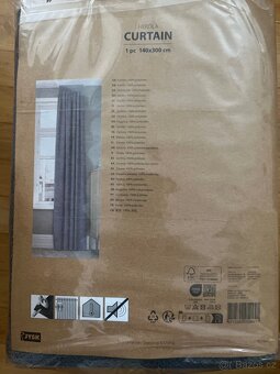 Závěs Herdla 140x300 izolační - 2