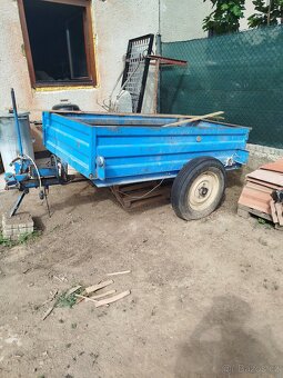 Sklopný vlek za malotraktor - 2