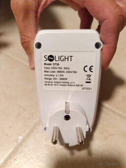 Solight digitální měřič spotřeby el. energie DT26 - 2