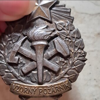 Odznak vzorný požiarnik - 2