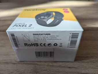 Niceboy WATCH Pixel 2 Carbon Black- Tep/ Kyslík/ IP 67 - 2
