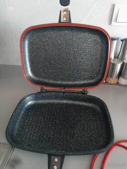 Grilovaci oboustrana panev profesionalni - 2