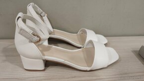 Bílé sandálky Jenny Fairy, vel. 37 - 2