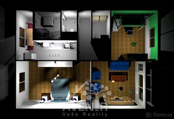 Prodej bytu 3+1 63 m², Liberec XIV-Ruprechtice, ev.č. 69461 - 2