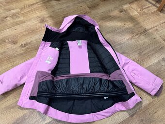 Dětská zimní bunda vel. 115-124cm, 6let - 2