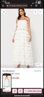 Svatební šaty True Decadence vel L - 2