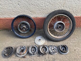 Kola a brzdy jawa 250-350 - 2