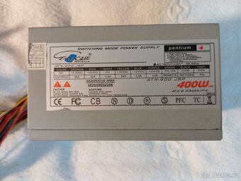 PC - Zdroj: Eurocase ATX-400 JSP 400W - 2