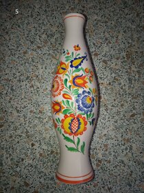 Malovaný talíř a váza - 2