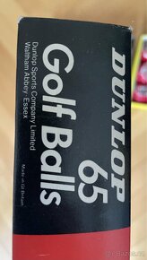 Retro Golfové Míčky Dunlop 65 12ks - 2