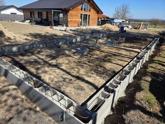 Zemní práce základové desky - 2