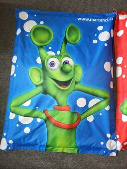 Sedací vak/pytel - dětský (marťánci) - 2