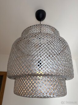 Proutěné svítidlo - 2