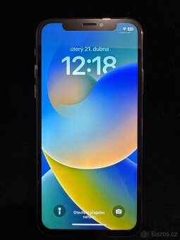 Prodám iPhone X 256 GB Space Grey – top stav - 2