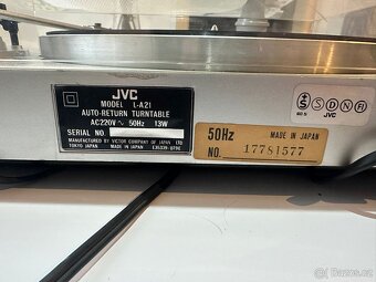Gramofon – JVC L-A21 - 2