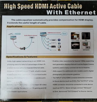 HDMI kabel 20m NOVÝ - 2
