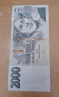 Bankovka dva tisíce série E - 2