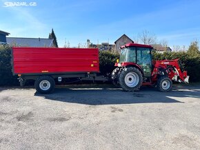 Třístranný sklápěcí vlek MAR 4750 kg vlek na SPZ - 2