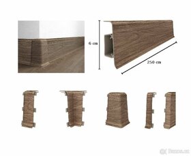 Lišta originál Rigid Vinyl Floor Dub šedý C9311 - 2