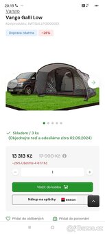 Nový představ k dodávce. Jednou použitý. - 2