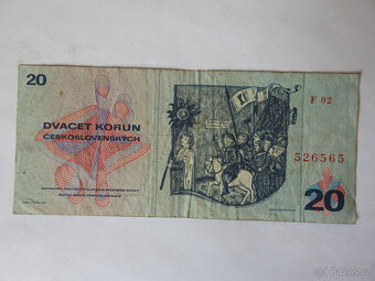 20kčs 1970 serie F 02 - 2