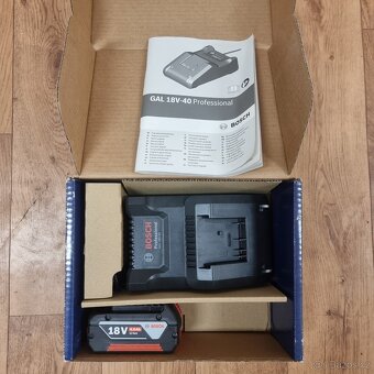 Starovaci sada BOSCH 1 X GBA 18V 4.0Ah+ GAL 18V-40 - 2